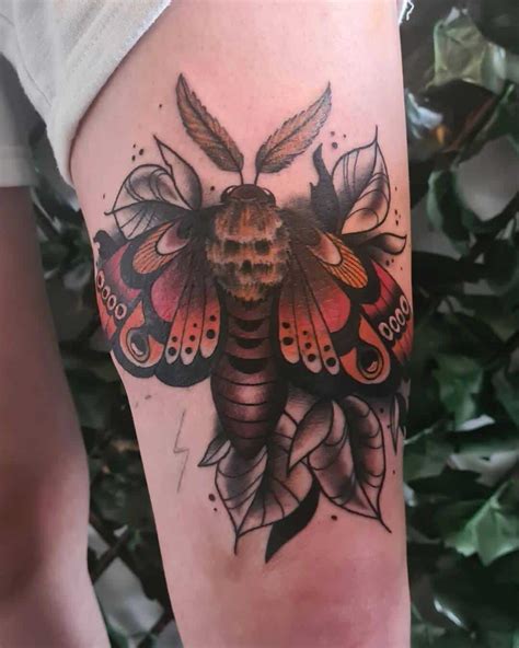 30+ Dead Moth Tattoo Design Ideas Totally Worth Seeing